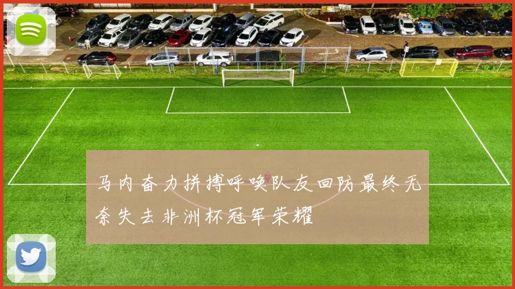 马内奋力拼搏呼唤队友回防最终无奈失去非洲杯冠军荣耀